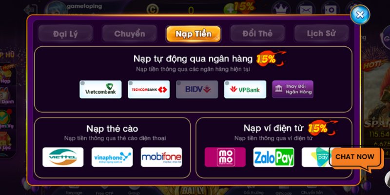 Hướng dẫn chi tiết cách nạp tiền thông qua ngân hàng 